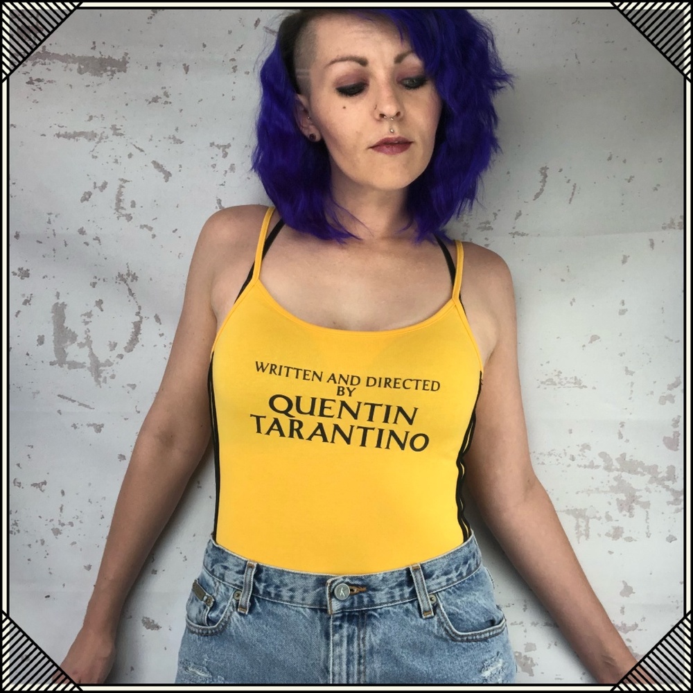 * Quentin Tarantino Kill Bill * Yellow Bodysuit - Picture 4 of 8